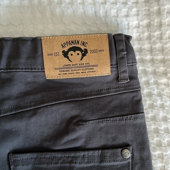 NWOT Appaman vintage black twill pant skinny,size 10 - Picture 5 of 7